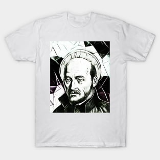 Ignatius of Loyola Black and White Portrait | Ignatius of Loyola Artwork 3 T-Shirt